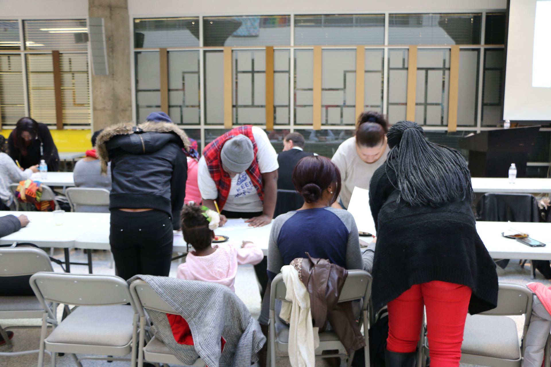 Participants get to know each other.
