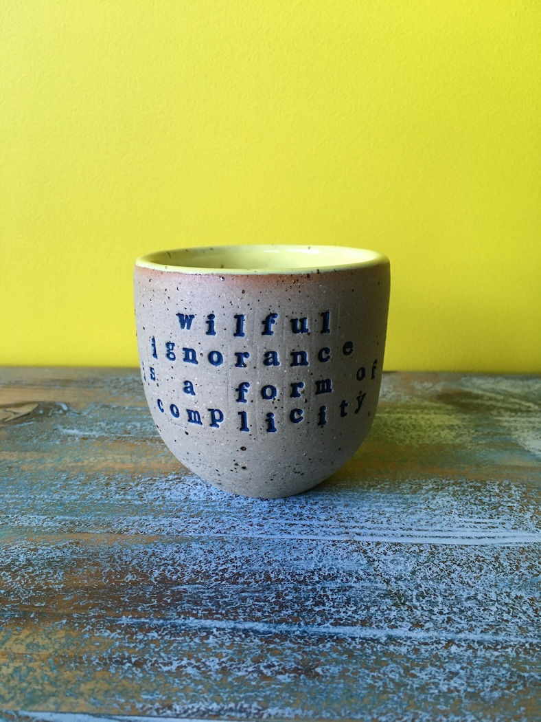 Wilful Ignorance is a Form of Complicity Tumbler