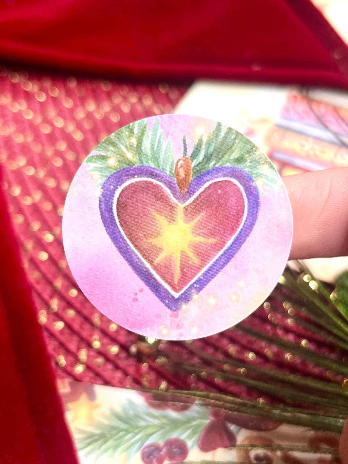 'Glowing heart' Sluitzegel