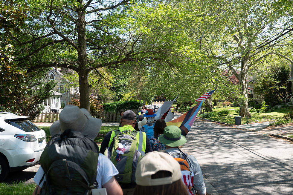 marching