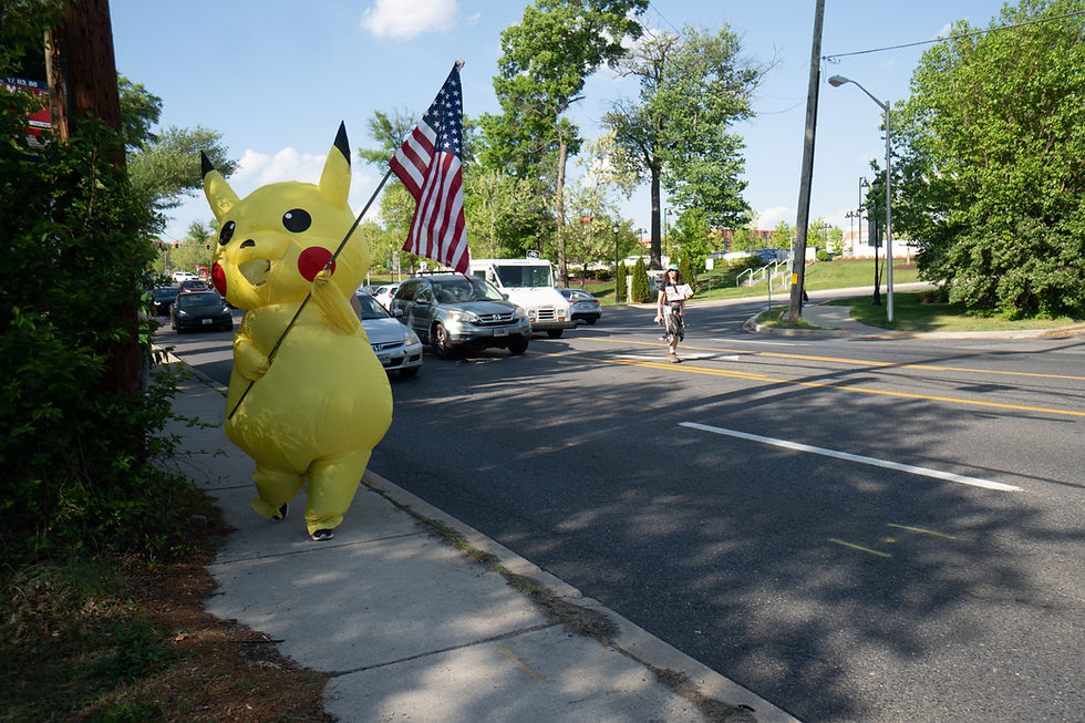 Pikachu has come to meet us!
