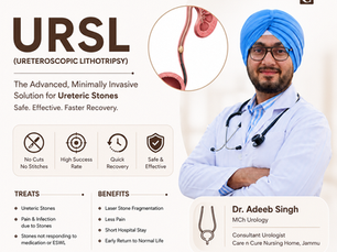 URSL for Ureteric Stones: A Modern, Minimally Invasive Treatment