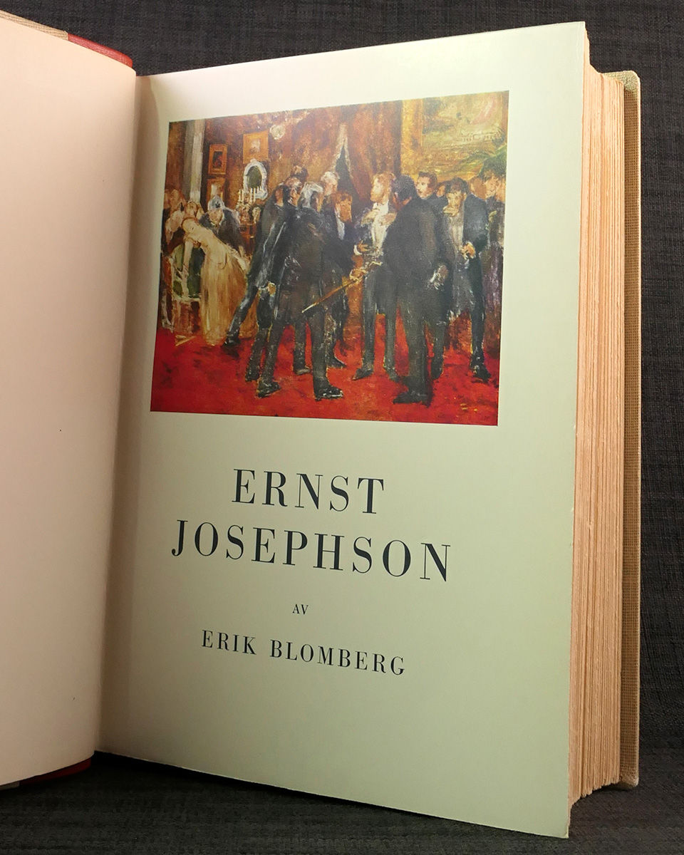 Thumbnail: Blomberg: Ernst Josephson, proveniens: Gerard Bonnier