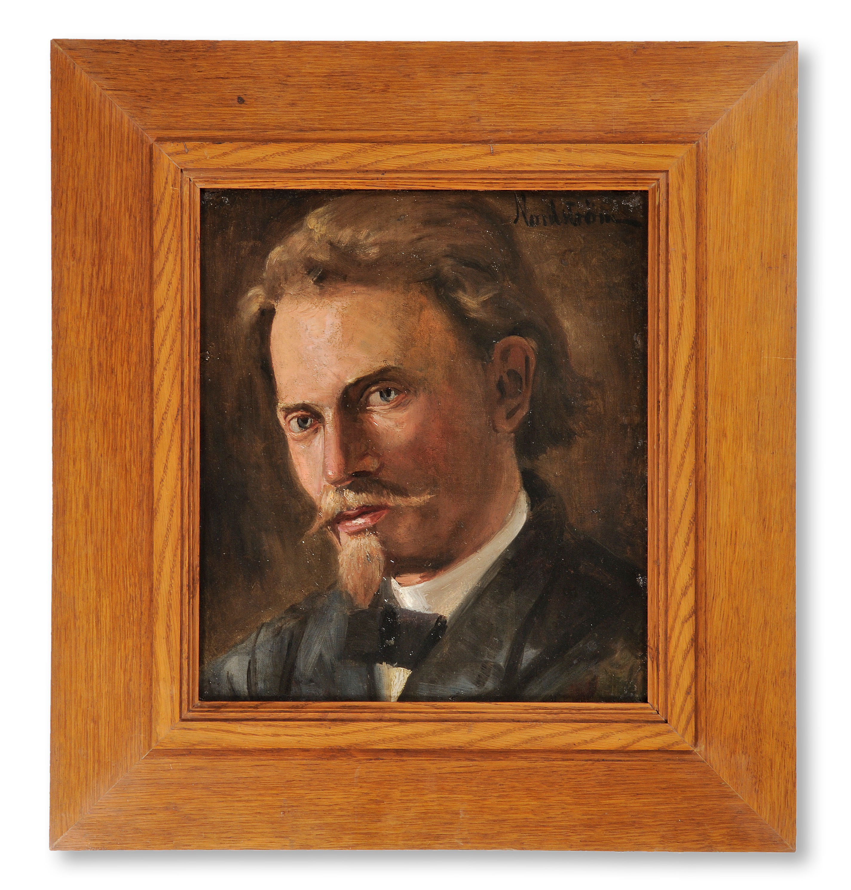 Karl Nordström: Självporträtt.