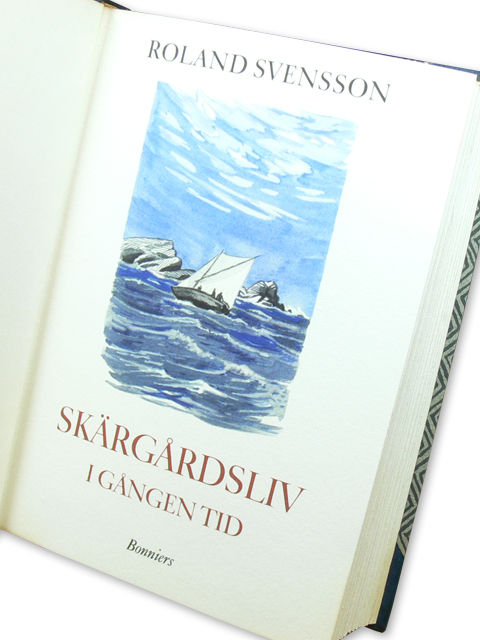 Thumbnail: Roland Svensson: Skärgårdsliv, bibliofilupplagan