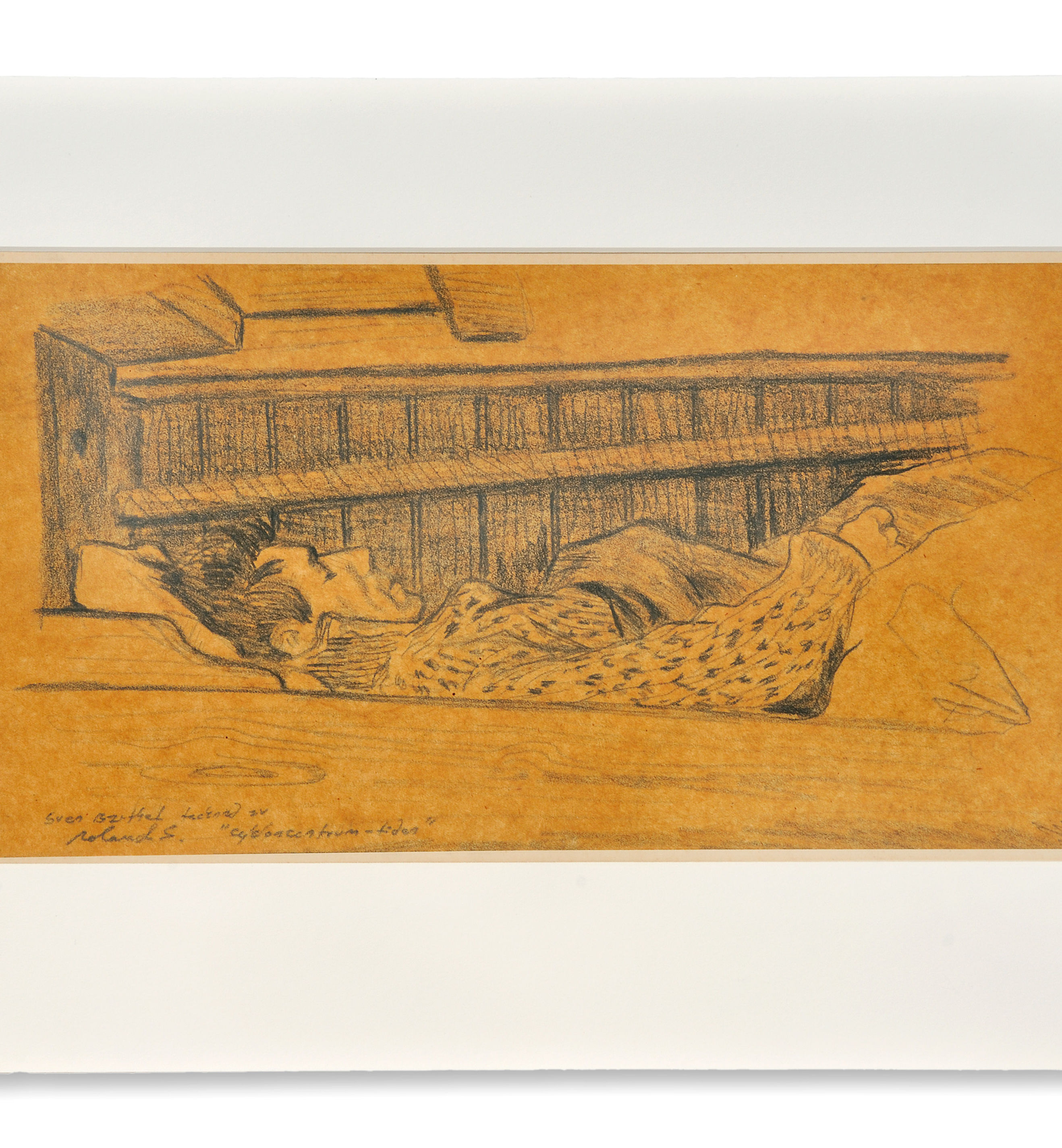 Roland Svensson: Sven Barthel sover i kojen