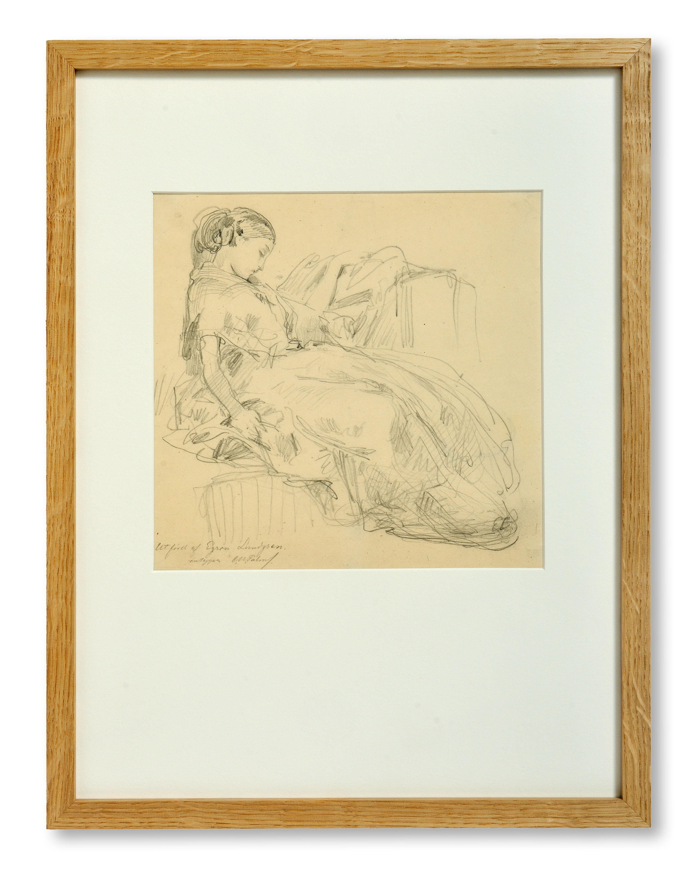 Egron Lundgren: Vilande spansk flicka