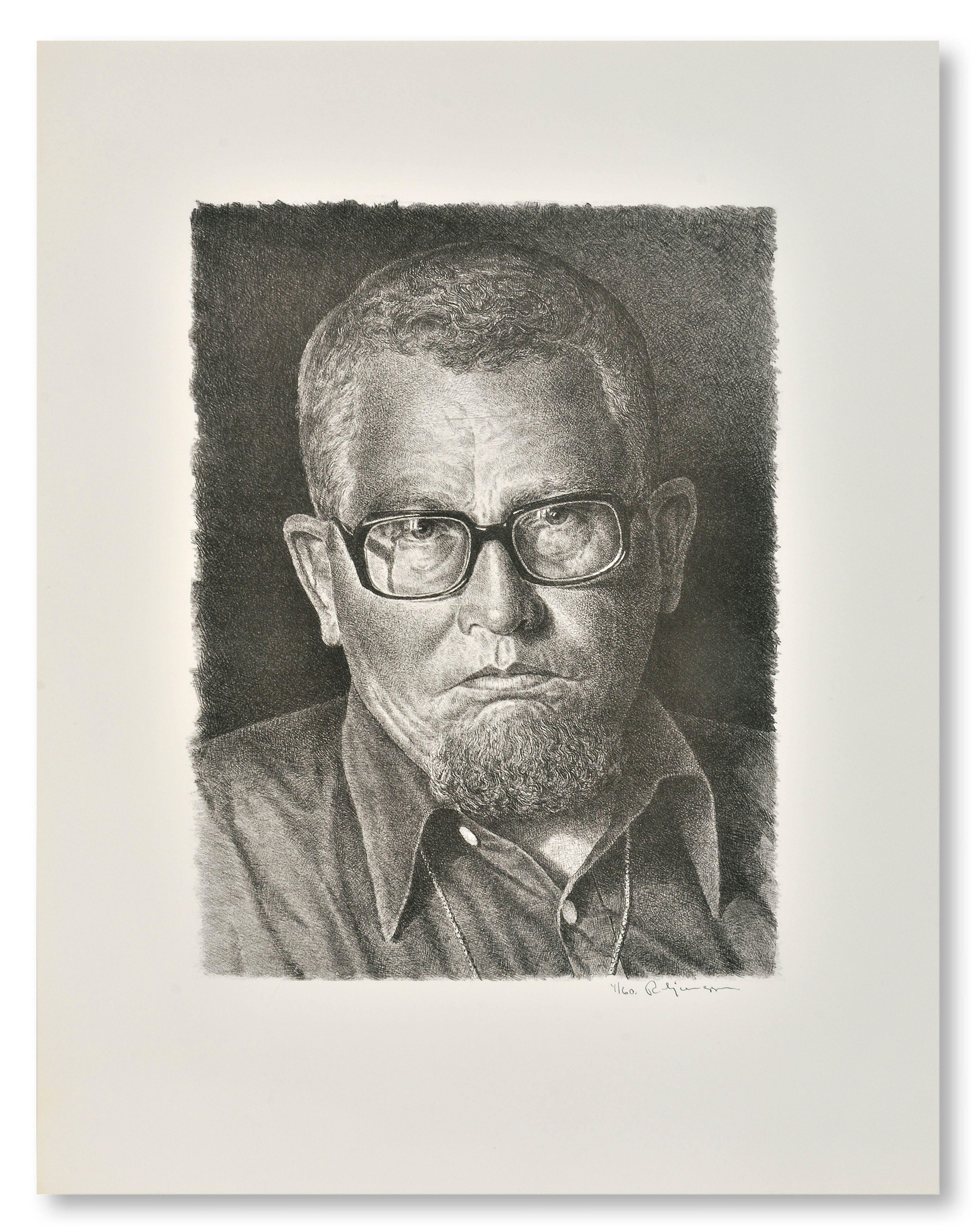 Reinhold Ljunggren: Porträtt av Sven Delblanc