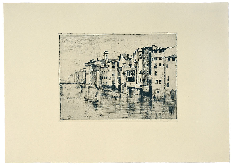 Miniatyrbild: Axel Fridell: Firenze 1921