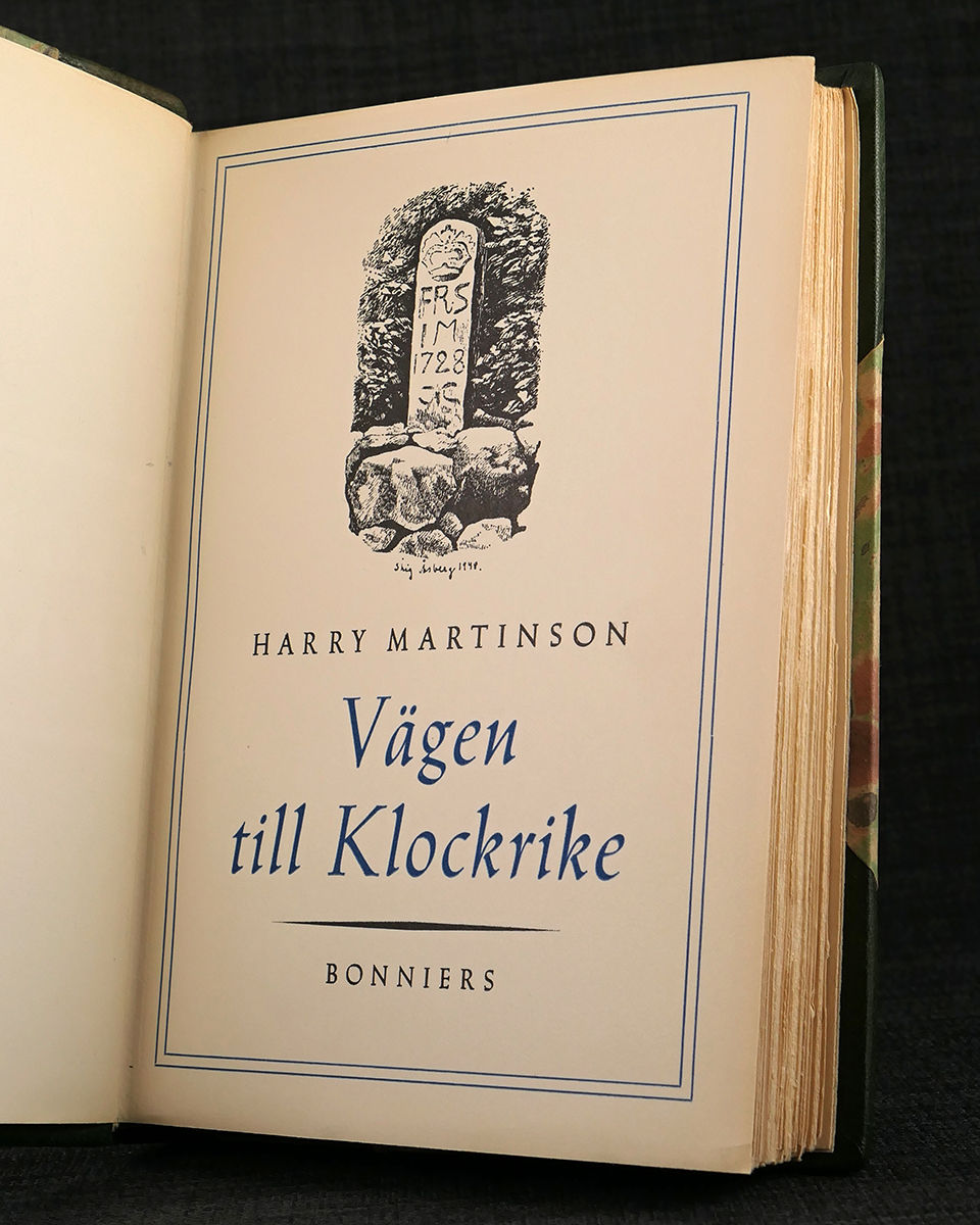 Miniatyrbild: Martinson: Vägen till Klockrike, band av Linde