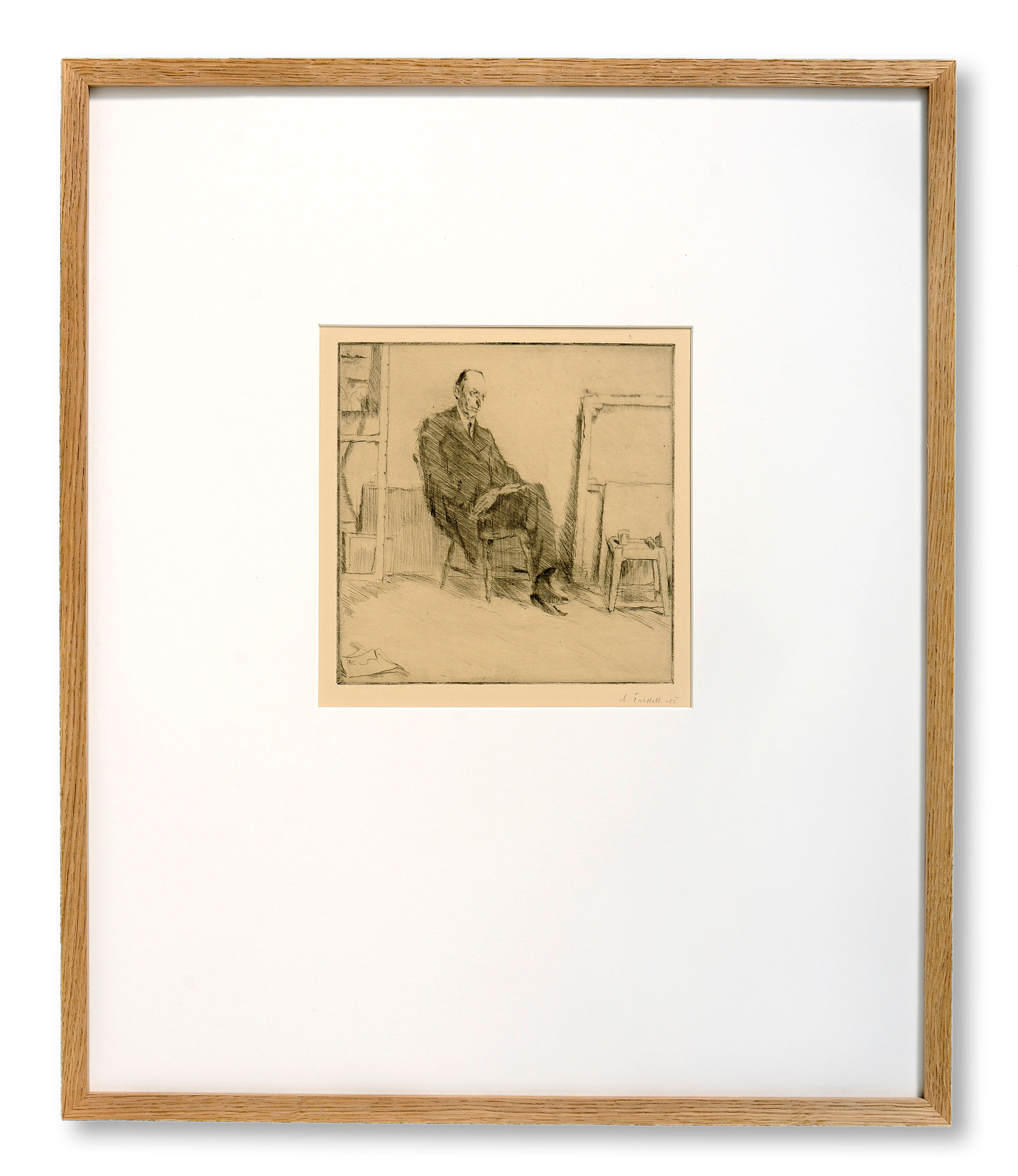 Axel Fridell: Konstnären Alfred Hedlund III