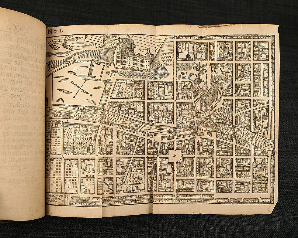 Thumbnail: Braads exemplar av Eenbergs rara Uppsalabok 1703/4