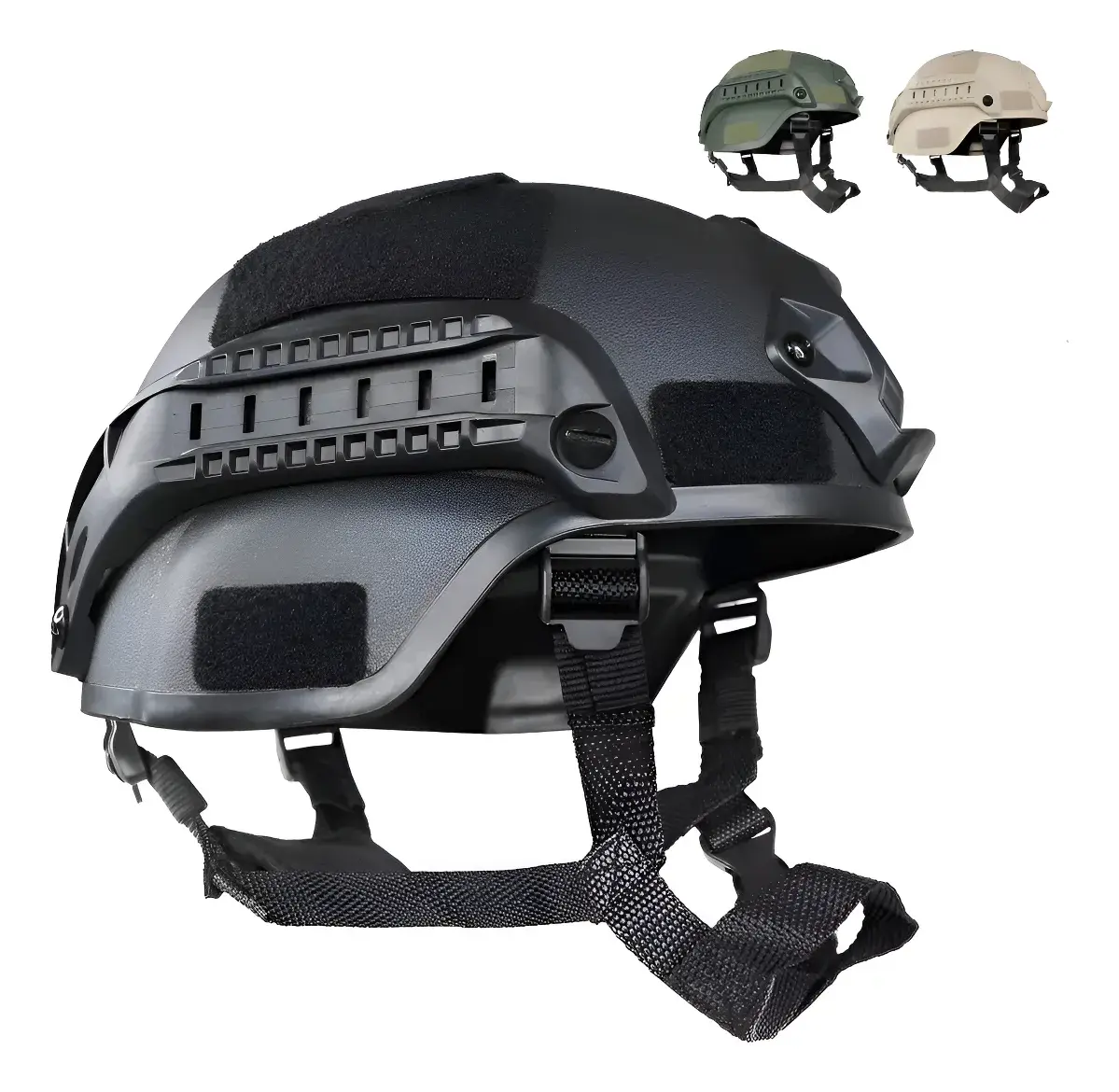 Casco Tactico (Black)