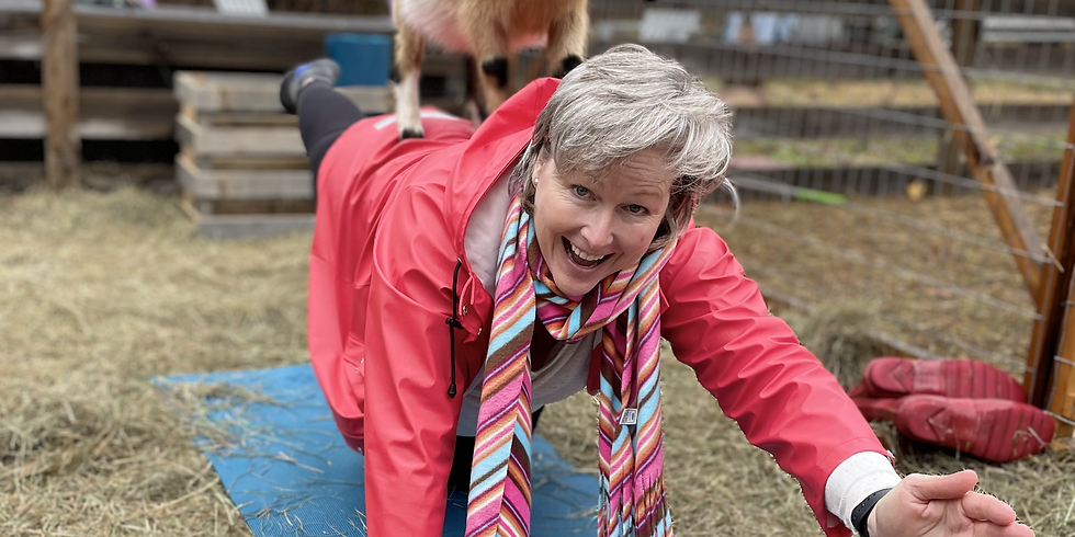 Beginner Goat Yoga~Gentle Flow