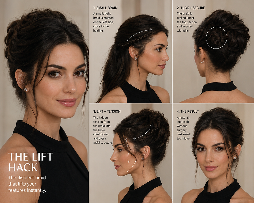 The Secret Hair Technique Behind Anne Hathaway's Youthful Glow Lift Hack
