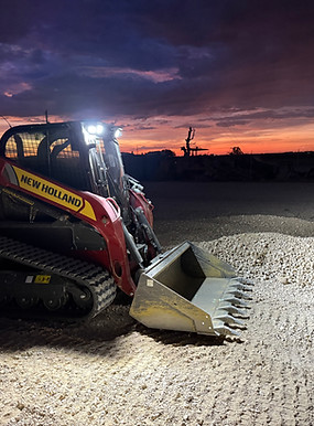 land grading by J316 Excavation