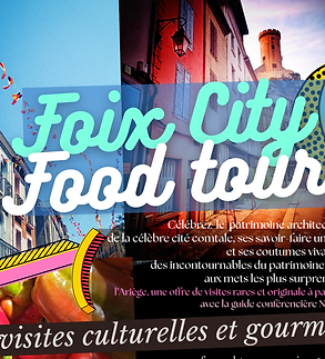 FOIX CITY FOOD TOUR avec la guide Noémie