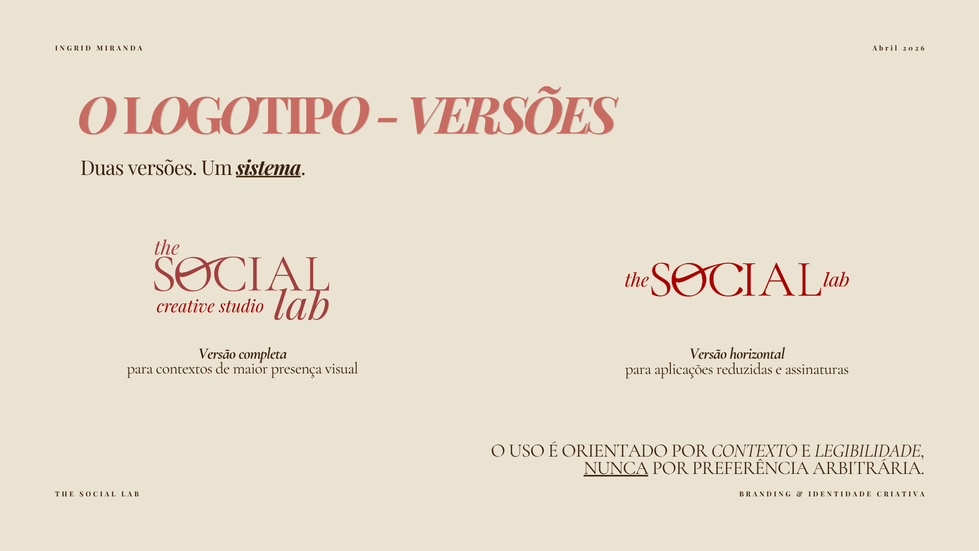 TSL Branding Presentation