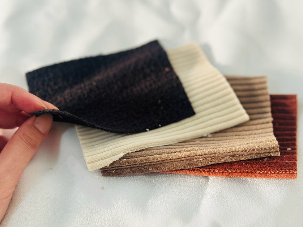 サムネイル： なめらかコーデュロイ×ツイードニットの大人ロンパース