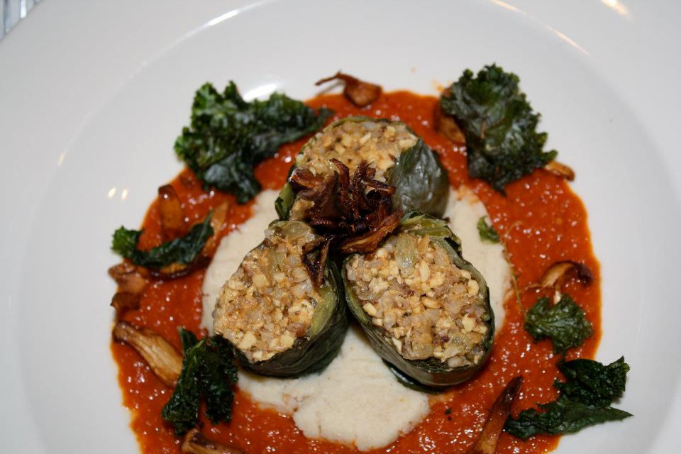 Tempeh Chard Rolls