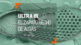 Ultra III: Zapatos elaborados con algas que limpian lagos