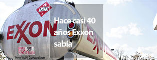 Desde 1977 Exxon sabía los efectos del cambio climático... decidió esconder la información