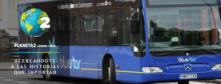 'Bluestar', el autobús que limpia el aire mientras circula
