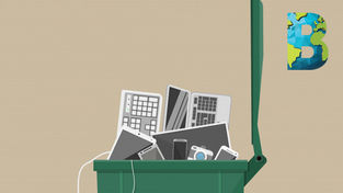 Basura electrónica en su máximo nivel: 53.6 millones de toneladas, el equivalente a 350 cruceros