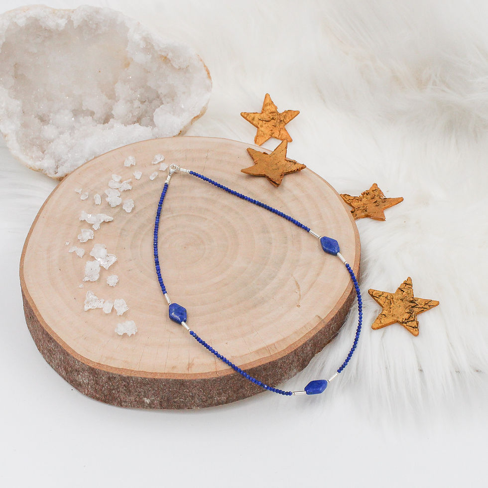 Miniature : Collier prestige Lapis Lazuli