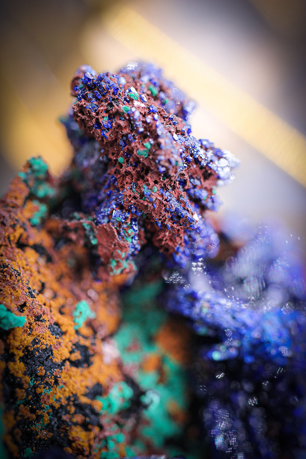 Miniature : Azurite / Malachite - Maroc