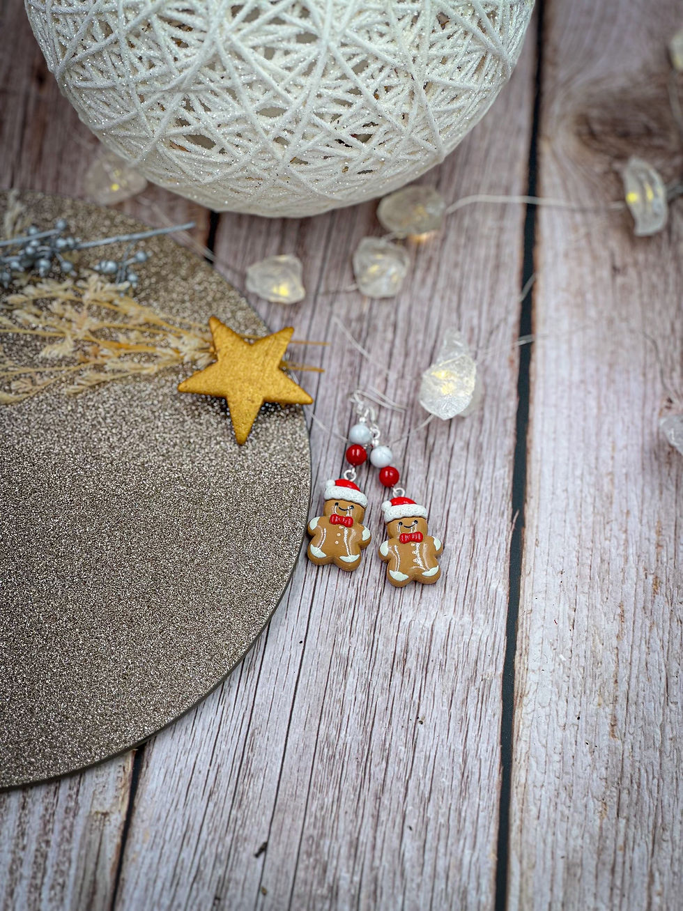Miniature : Boucles Noël Gingerbread