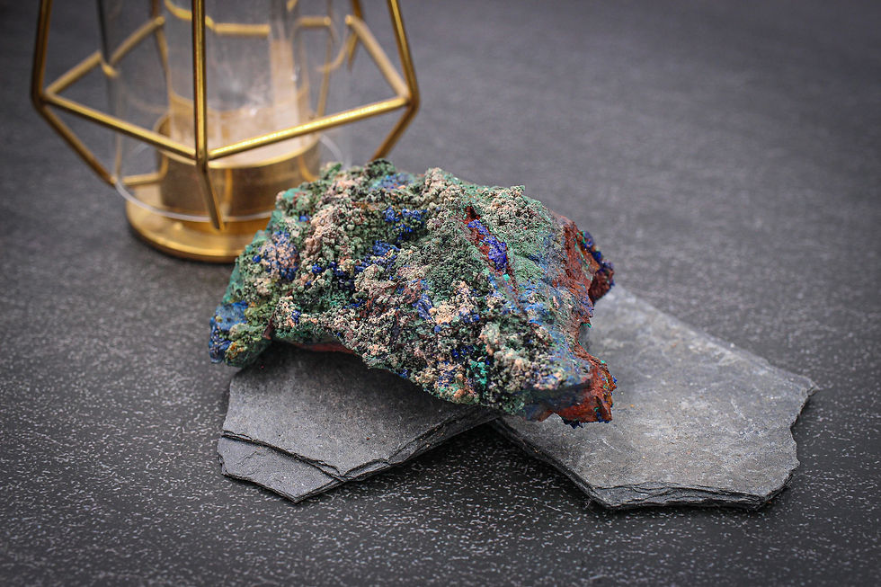 Miniature : Azurite / Malachite - Maroc