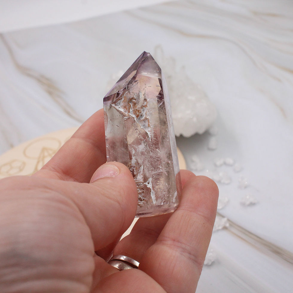 Miniature : Pointe cristal Améthyste