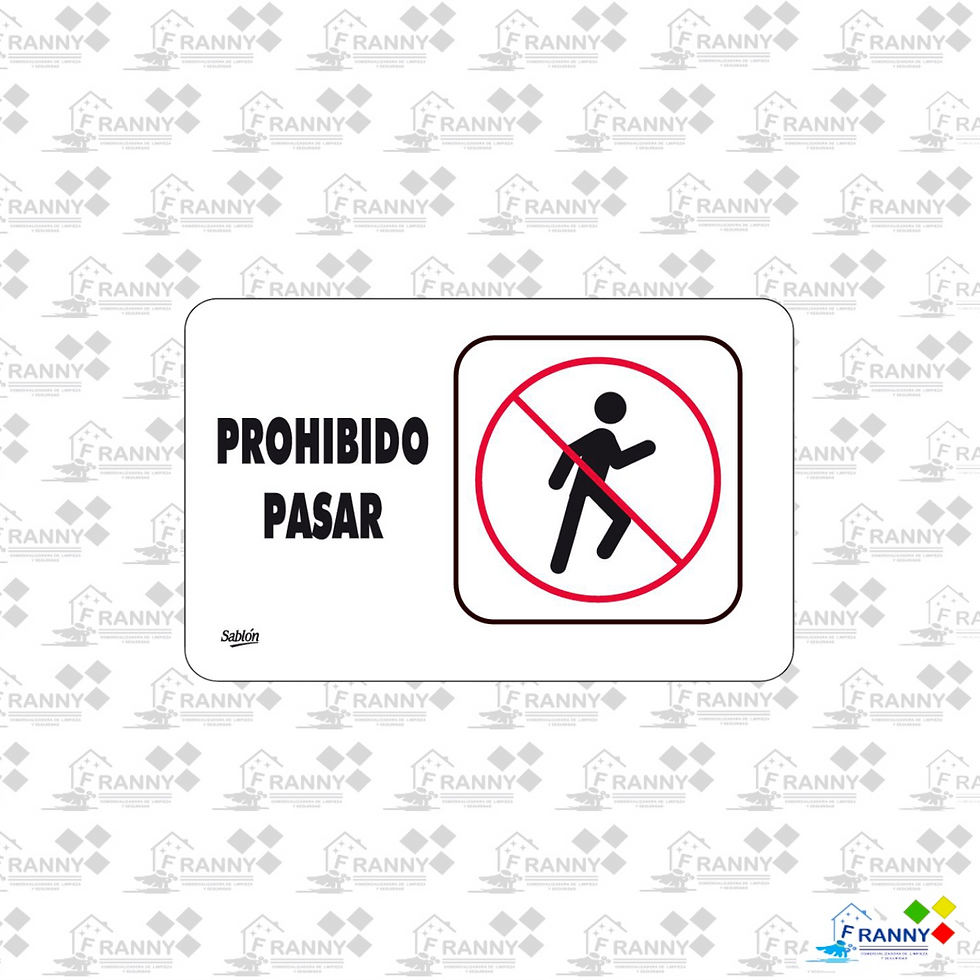 Señal de prohibido pasar