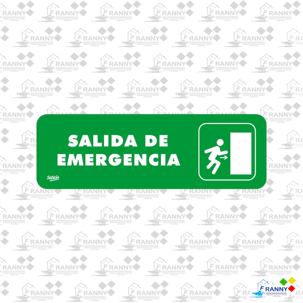 Señal de seguridad Salida de Emergencia