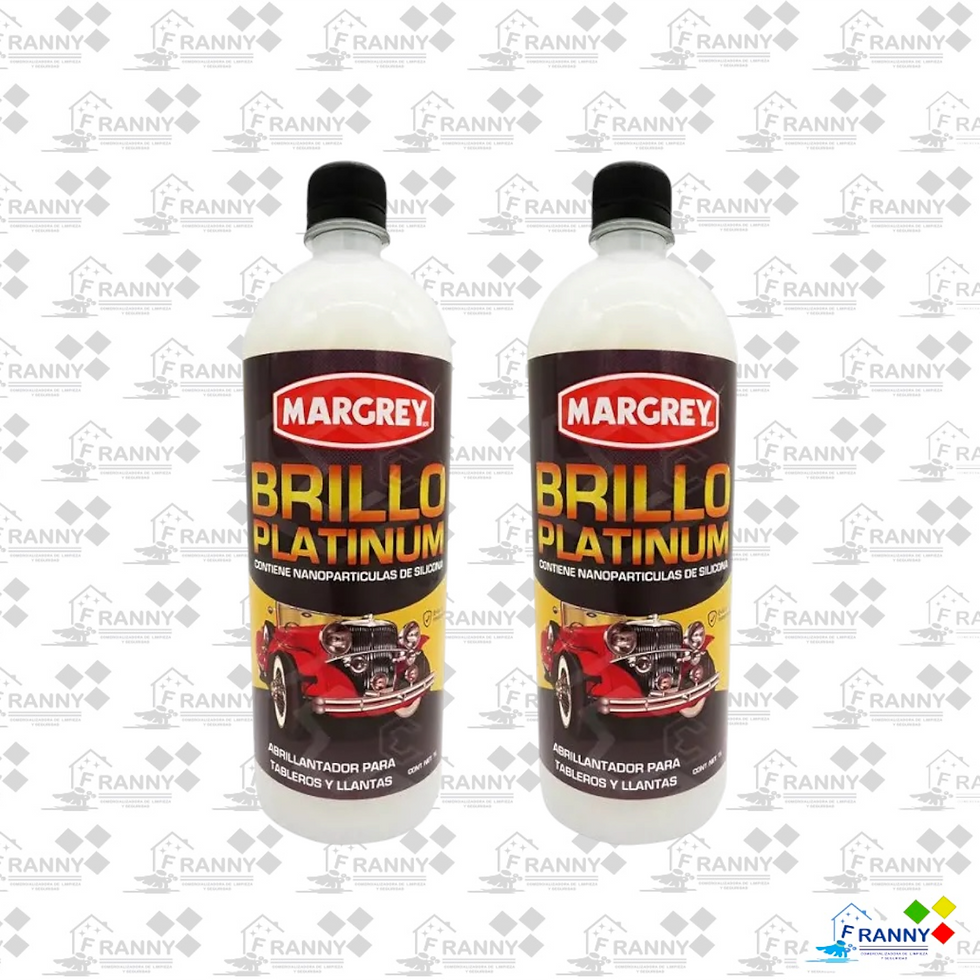 Dos botellas de Margrey Brillo Platinum