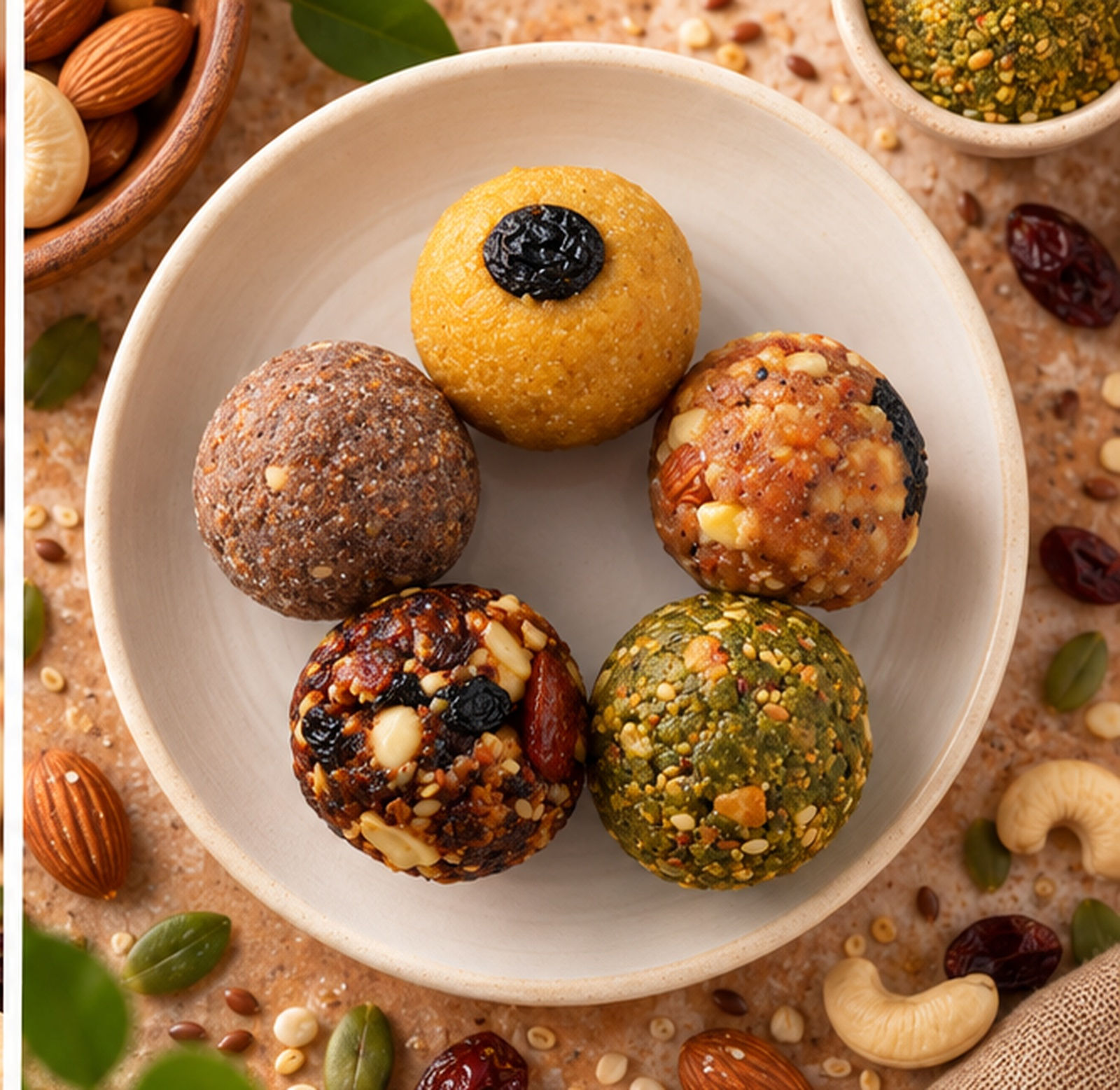 Assorted Ladoo Box | Traditional Handmade Ladoo Varieties