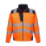 Miniature : VESTE SOFTSHELL HV T402 ORANGE