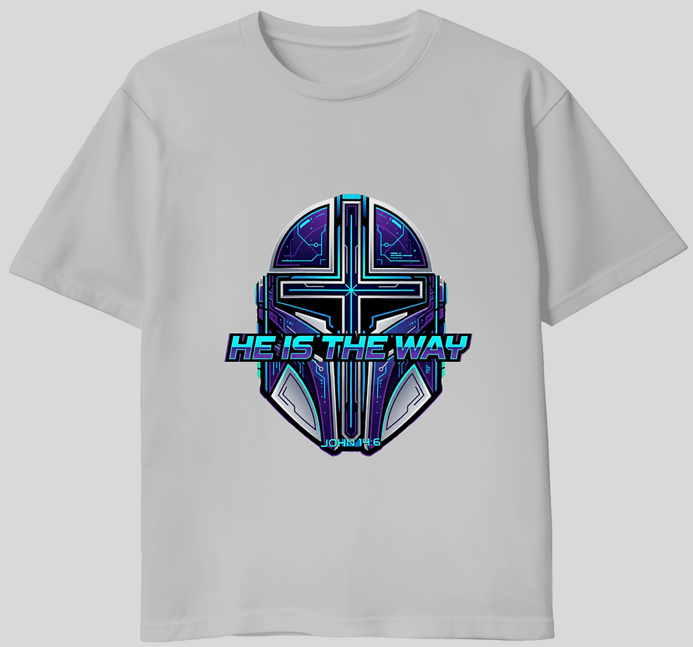 Thumbnail: "He Is The Way" Custom Crafted T-Shirt