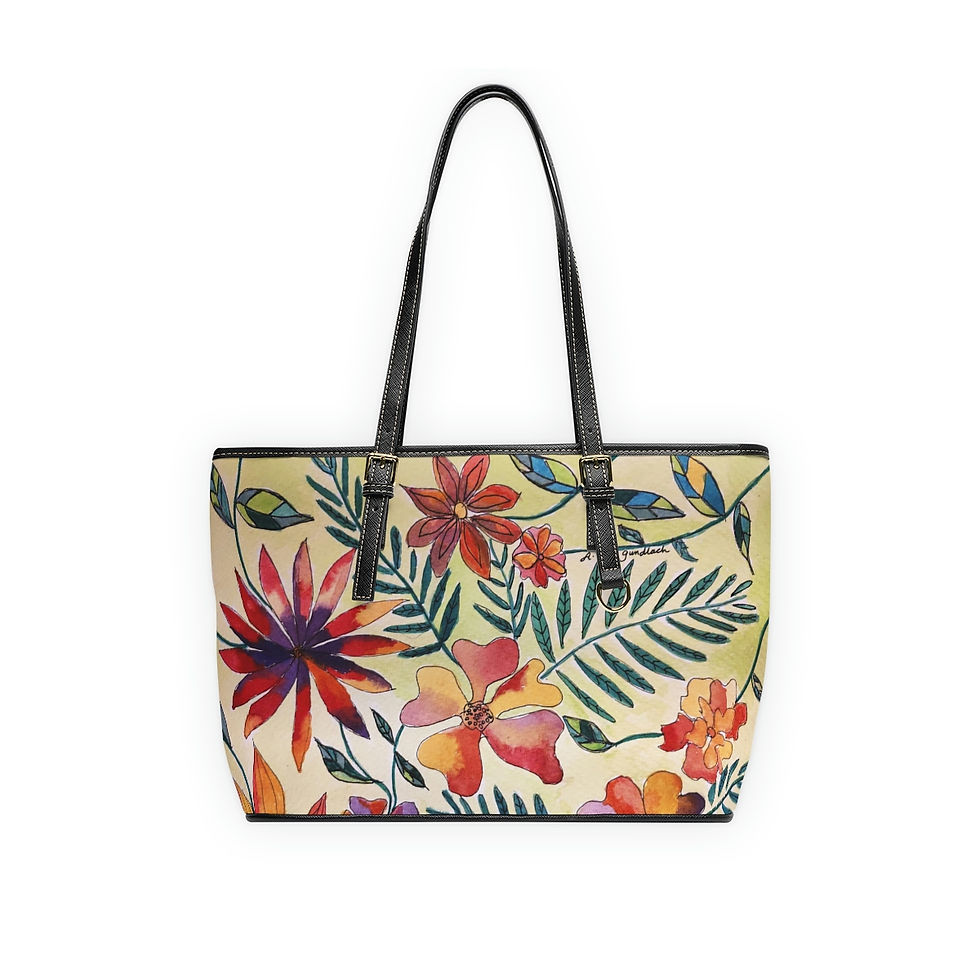 Shoulder Bag-Exotic Garden
