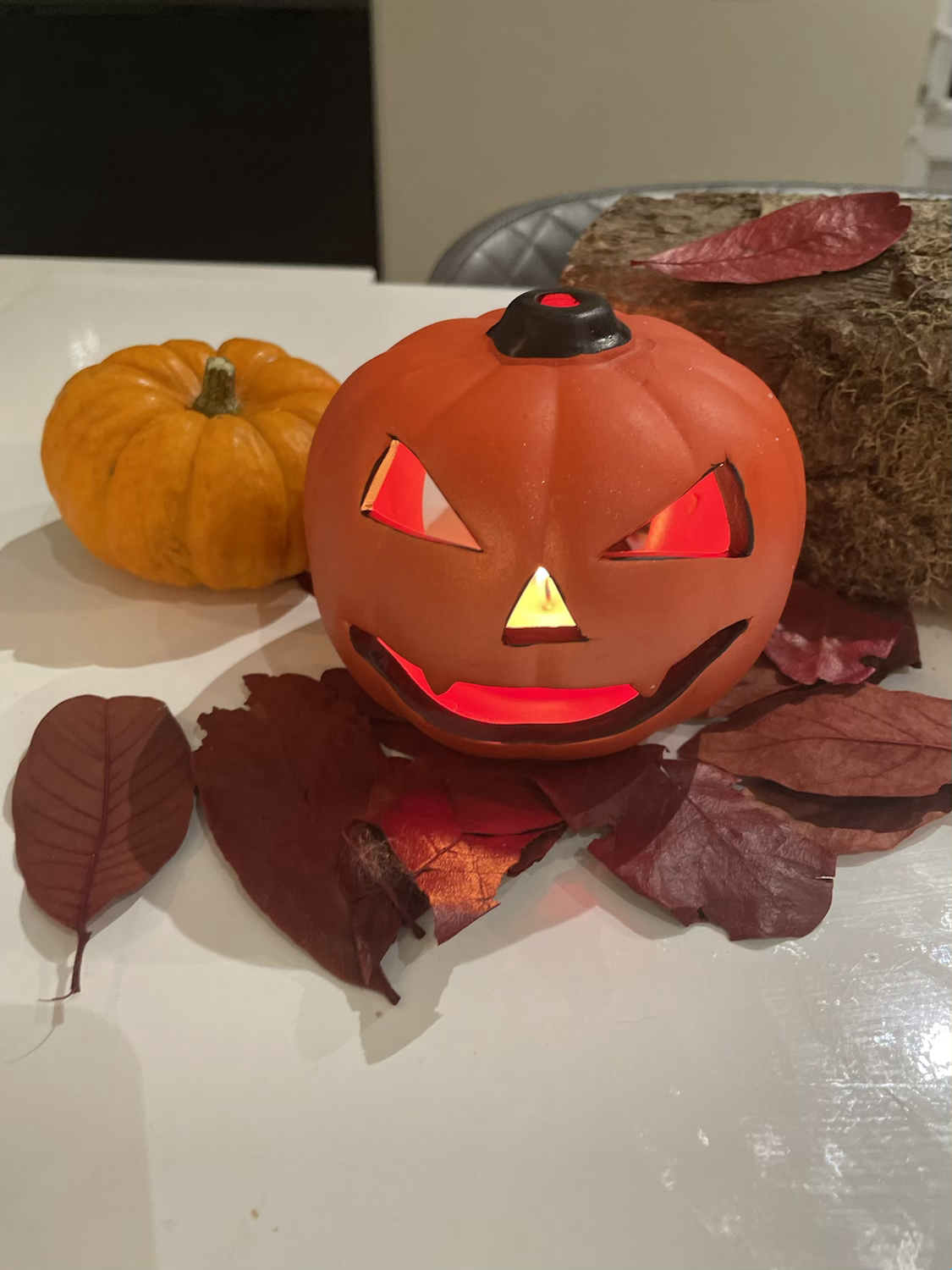 Pumpkin  Tea Light Holder 