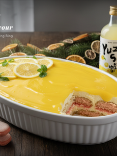 Yuzu Sake-Kissed Citrus Tiramisu