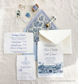 Graydon Hall Manor Wedding Invitation Set