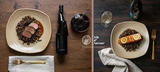 Heroic Lentils, Two Ways: With Pork or Salmon Plus Proudly Canadian Wine Pairings