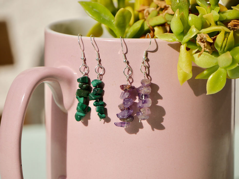 Thumbnail: Silver 925 Crystal Earrings