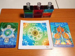 オーラソーマ&曼荼羅ワーク®お茶会へ参加