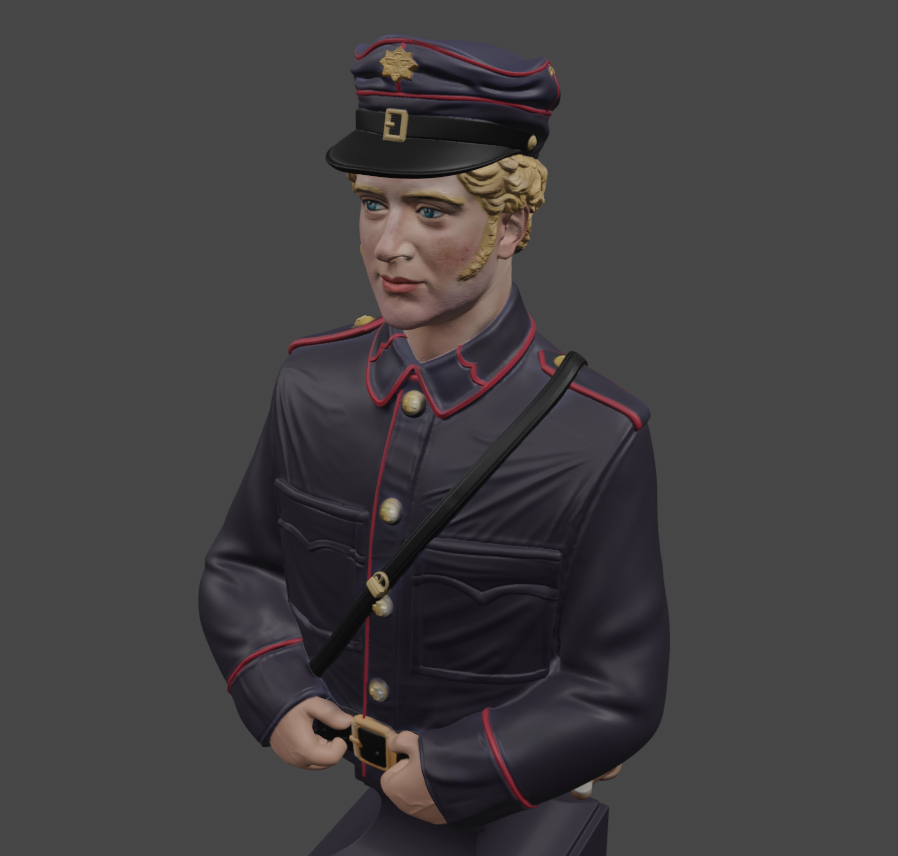 Miniaturbild: Schweiz Grenzwachtkorps Mod. 1903 Büste