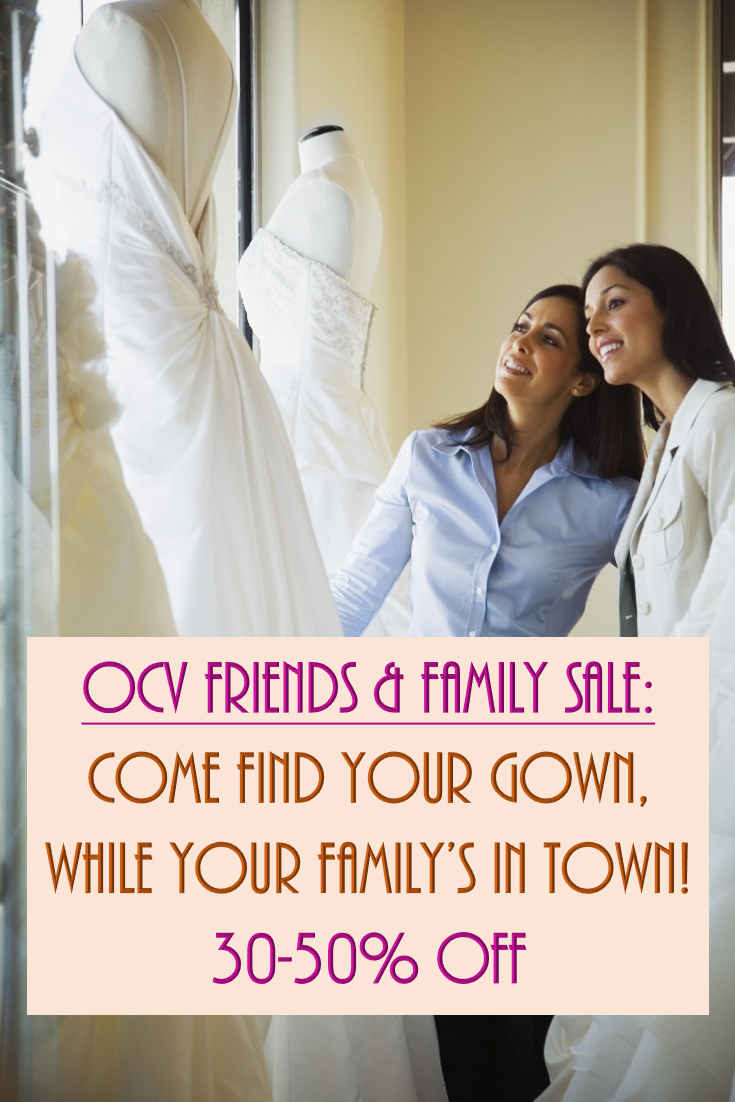 OCV fFriends and Family Sale