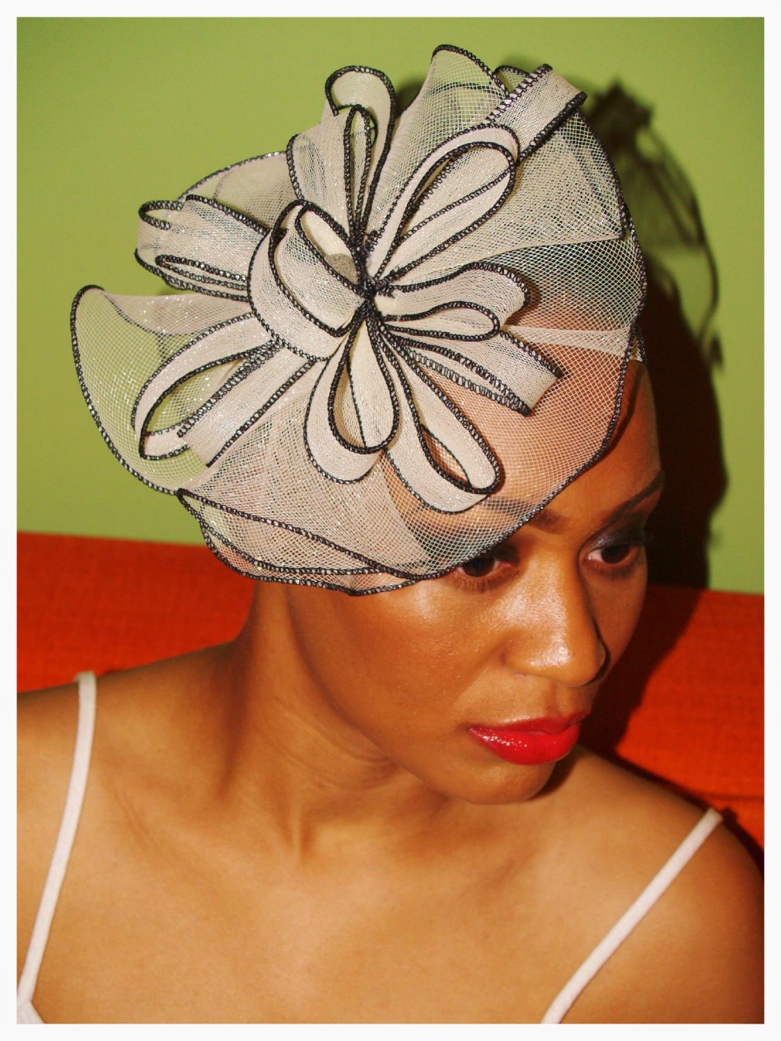Ivory Fascinator
