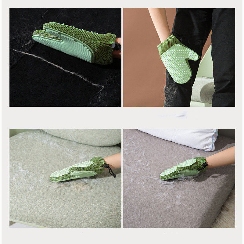 Thumbnail: Silicone Massage Gloves and Pet Hair Removal Brushes